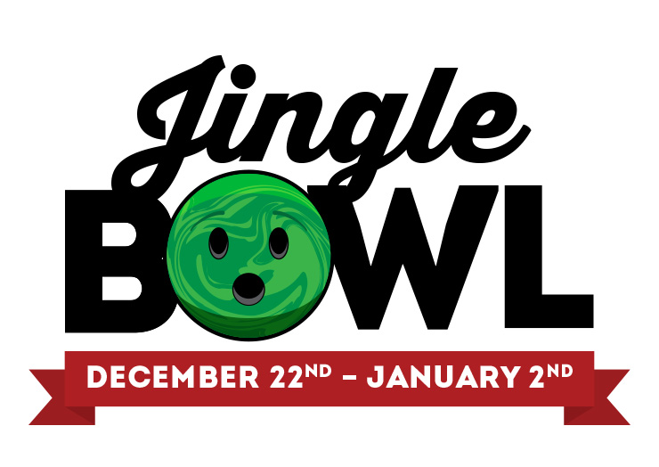 'Jingle Bowl Logo. December 22 - January 2' written out