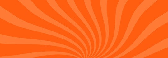 Wavy orange background