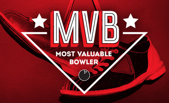 text: MVB most valuable bowler