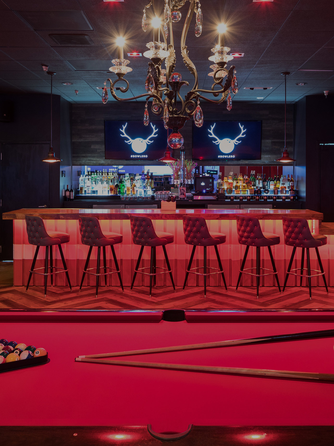 Bowling Alley with Private Lanes in San Jose Bowlero